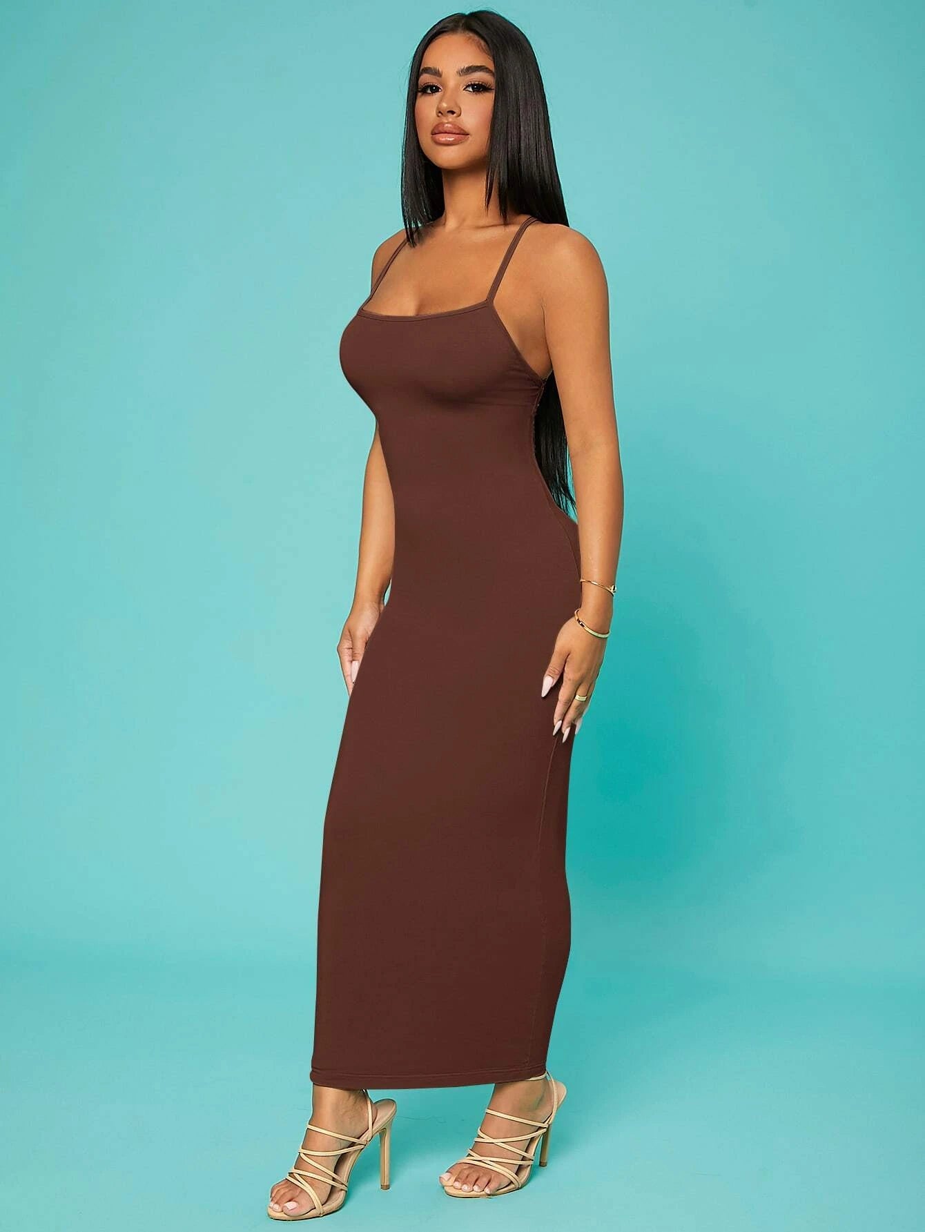 SXY Solid Criss-Cross Backless Bodycon Dress Concert Long Summer Dress Prom Dress Sexy Dress Valentine Day Dress,Tea Party Dress